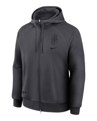 NIKE MARINERS ジップパーカー Seattle Mariners Authentic Collection Men's Nike Dri-Fit MLB Full